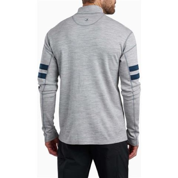 Kuhl Team 1/4-Zip Merino Wool Pullover Sweater Shirt Long Sleeves Men's Size XL - Picture 2 of 8